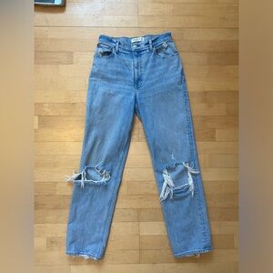 Abercrombie 90s Straight Ultra High Rise Jeans